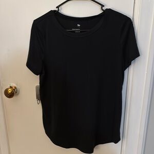 Basic black tee